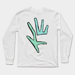 Hand-print Long Sleeve T-Shirt